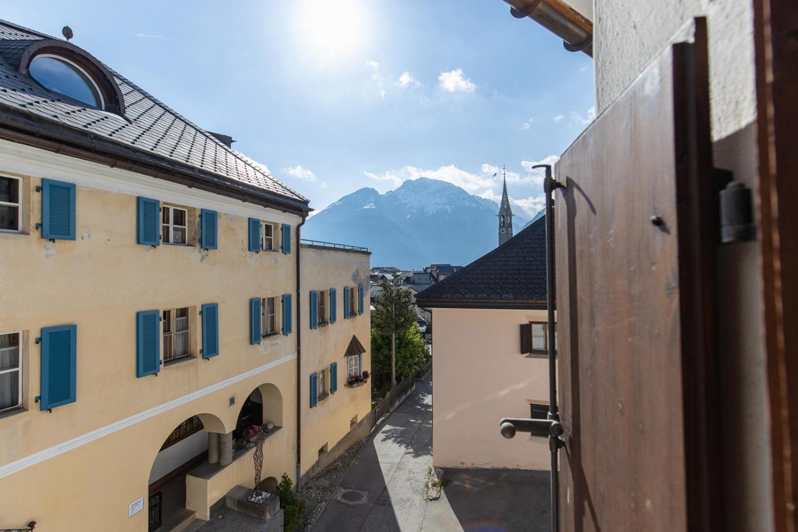 Appartamento Chasa Tredeschin Scuol Esterno foto