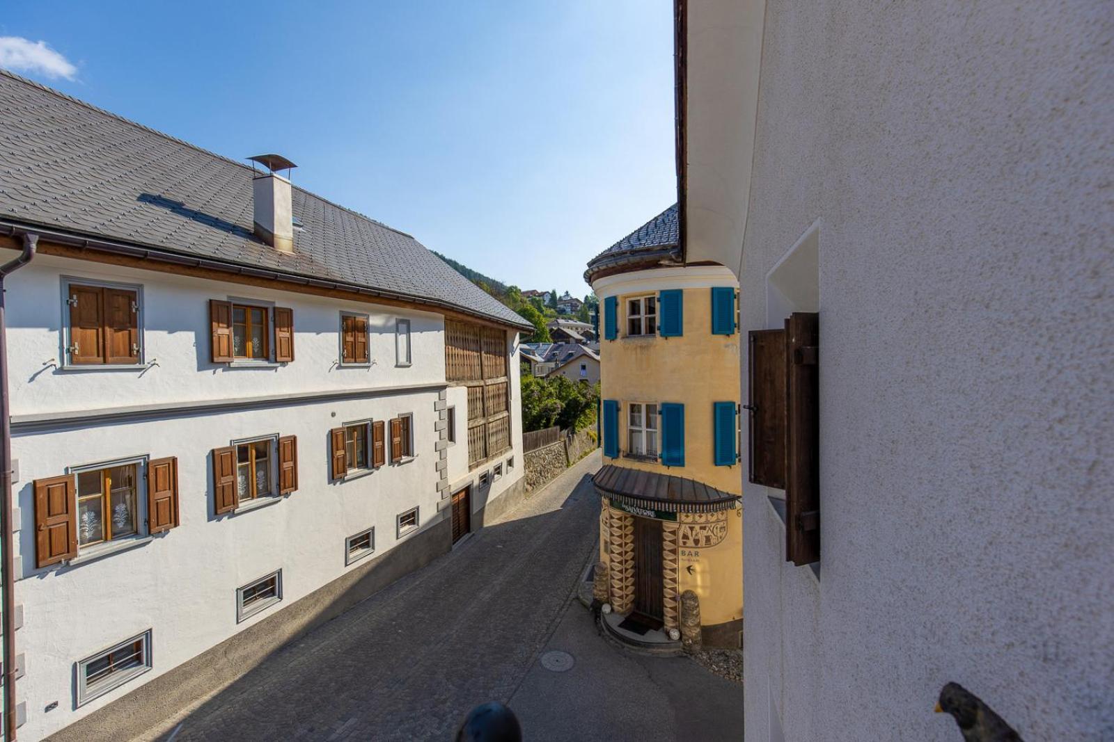 Appartamento Chasa Tredeschin Scuol Esterno foto