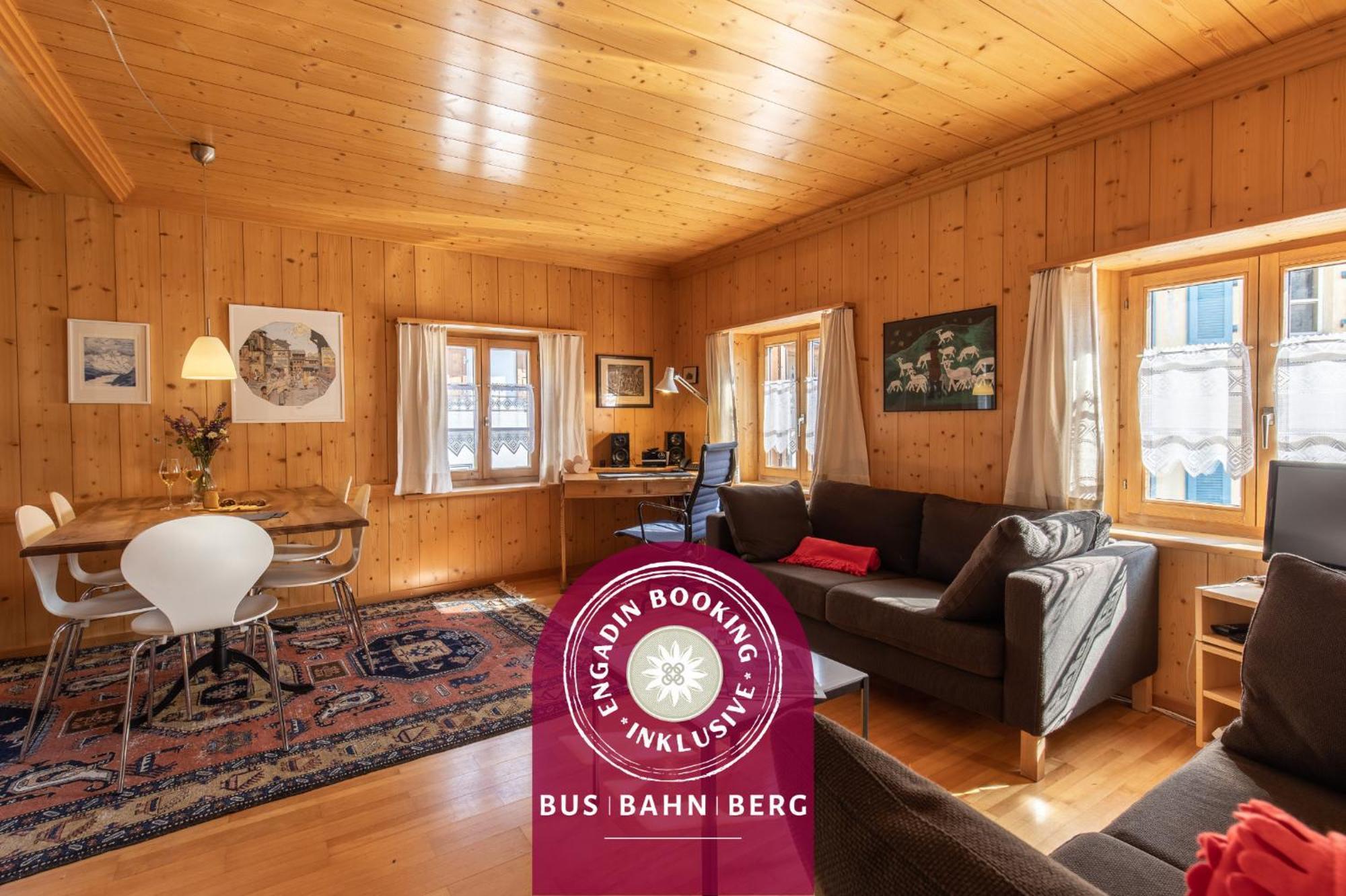 Appartamento Chasa Tredeschin Scuol Esterno foto